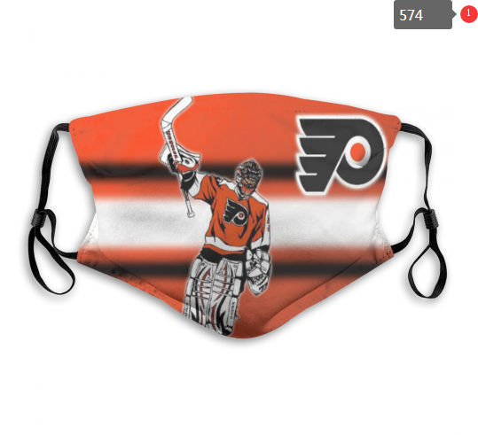 NHL Philadelphia Flyers #3 Dust mask with filter->nhl dust mask->Sports Accessory